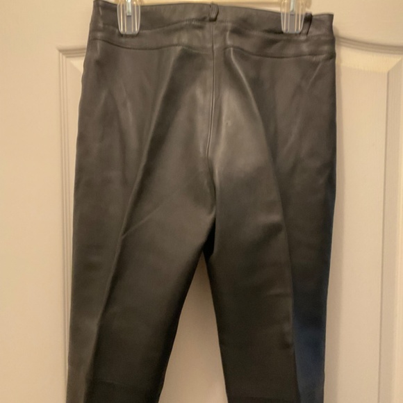 Vintage 80/90s women’s black leather pants size 8 by Inc - Picture 4 of 4